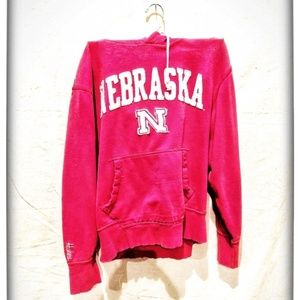 Press Box Nebraska Mens Hoodie Medium